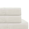 Lanester 4 Piece Deep Pocket California King Size Sheet Set The Urban Port White By Casagear Home BM202431