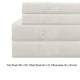 Lanester Cal King Sheet Set | 4 Piece | Deep Pocket | White