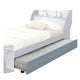 Trundle Bed | Transitional | Caster Wheels | Gray