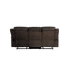 87 Inch 3 Seater Reclining Sofa Velvet Espresso Brown By Casagear Home BM204388