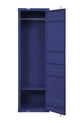 Wardrobe | Industrial Style | Metal | Recessed Door Front | Blue