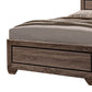 Wooden Queen Size Bed with 4 Spacious Side Rail Drawers Brown By Casagear Home BM205522