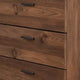 Transitional Style Wooden Chest with 3 Drawers, Small, Brown