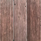 Textured and Bark Designed Wooden 3 Panel Room Divider , Natural Brown