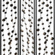 Transitional 3 Panel Metal Screen with Intricate Flower Design Black BM205892