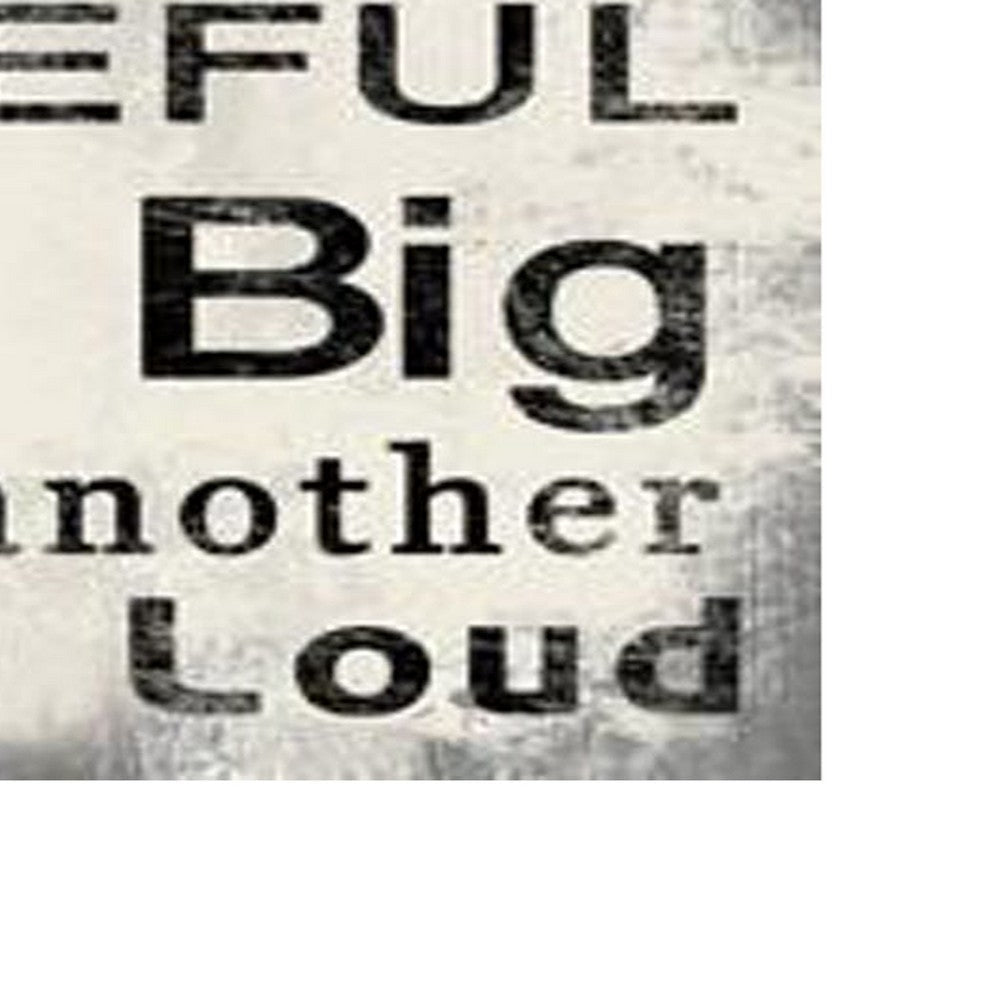 High Quality Canvas Print with Family Rules Quotes Black & White BM205899