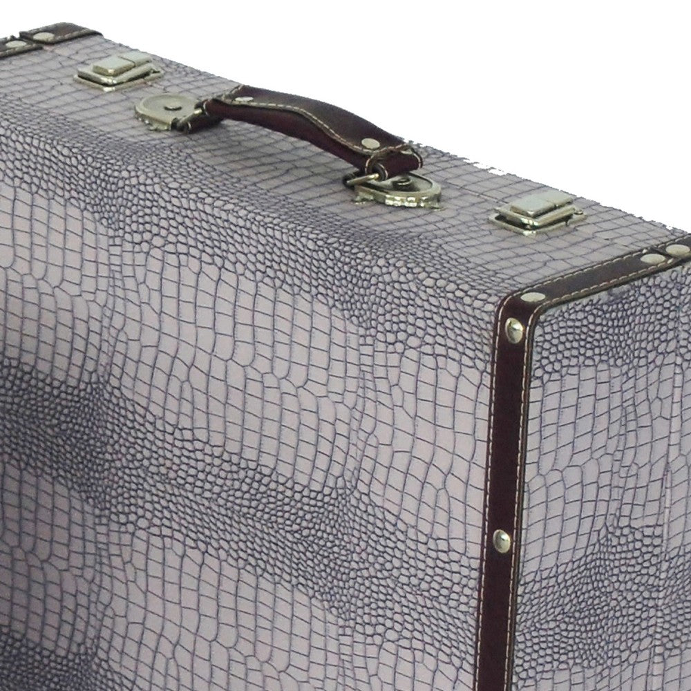 Textured Rigid Suitcase Buy Suitcase Textured Canvas Set of 2 Gray | BBB Accredited – Casagear