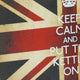 Suitcase Set | Canvas Upholstery | Union Jack Print | Set of 2 | Multicolor