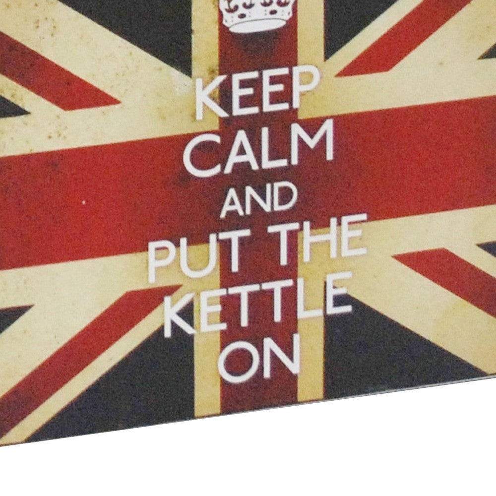 Suitcase Set | Canvas Upholstery | Union Jack Print | Set of 2 | Multicolor