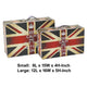 Suitcase Set | Canvas Upholstery | Union Jack Print | Set of 2 | Multicolor