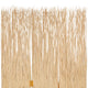 3 Panel Foldable Screen with Willow Branches Natural Brown BM205938