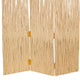 3 Panel Foldable Screen with Willow Branches Natural Brown BM205938