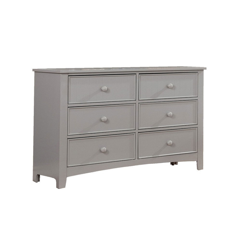 Dresser | Transitional Style | Storage Drawers | Wood | Gray