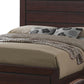 Wooden Eastern King Size Bed with Two Storage Drawers Brown By Casagear Home BM206546