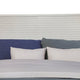 Wooden Standard King Bed with Honeycomb Design High Headboard, White