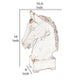 Transitional Style Ceramic Horse Head Decor Piece Large Beige By Casagear Home BM206726