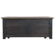 Coffee Table | Wood | Lift Top | Drawers | Casters | Black & Brown