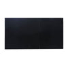 Dining Table | Expandable | Wood & Metal | High Gloss | Black & Silver