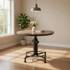Counter Height Dining Table | Fire Hydrant Base | Metal | Gray
