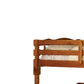 Traditional Bunk Bed with Attached Ladder and Turned Legs Brown By Casagear Home BM207973