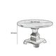 Dining Table | Traditional Style | Round Top | Pedestal Base | Antique Black
