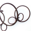 Wall Decor | Industrial Style | Metal Circles | 30 x 24 | Bronze