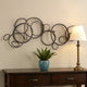 Wall Decor | Industrial Style | Metal Circles | 30 x 24 | Bronze