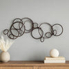 Wall Decor | Industrial Style | Metal Circles | 30 x 24 | Bronze