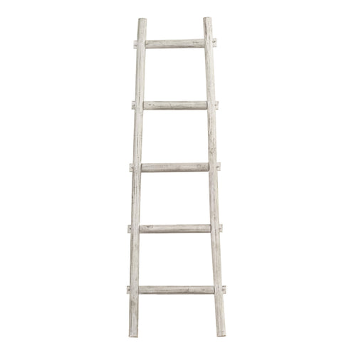 Decor Ladder | Transitional Style | 5 Steps | White