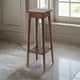 Plant Stand | 39.5" | Tapered Legs | Bottom Shelf | Brown