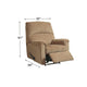 Recliner | Zero Wall | Pillow Top Arms | Fabric Upholstered | Beige