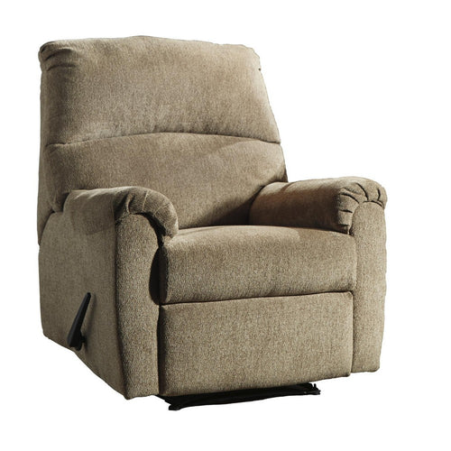 Recliner | Zero Wall | Pillow Top Arms | Fabric Upholstered | Beige