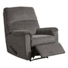 Recliner | Zero Wall | Pillow Top Arms | Fabric Upholstered | Gray