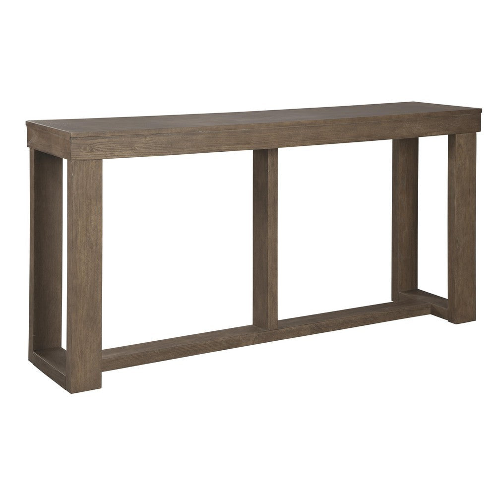 Sofa Table | Rectangular | Sled Base | Wood | Light Brown BM210853