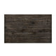 Rustic Style Wooden Dining Table with Rectangular Top and Turned Legs, Gray