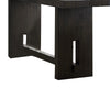 Plank Style Counter Height Table with Trestle Support Espresso Brown By Casagear Home BM215023