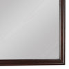 Dresser Mirror | Square | Molded Wood Frame | Cherry & Silver BM215171