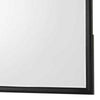 Dresser Mirror | Rectangular | Wood Frame | Black & Silver BM215210