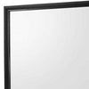 Dresser Mirror | Rectangular | Wood Frame | Black & Silver BM215210
