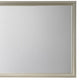 Dresser Mirror | Rectangular | Wood Encased | Champagne Silver BM215211