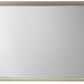 45’’ X 35’’ Wood Frame Dresser Top Mirror Champagne By Casagear Home BM215211