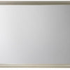 Dresser Mirror | Rectangular | Wood Encased | Champagne Silver BM215211