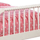 Wooden Twin Bed with Bobbin Style Slatted Headboard and Footboard, White