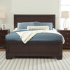 Bed | Queen Size | Panel Headboard & Footboard | Cocoa Brown