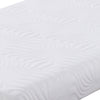 Contemporary Style Twin Size Fabric and Memory Foam Mattress White By Casagear Home BM215978