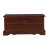 Traditional Chest | Lift Top | Carved Details | Dark Brown