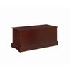 Traditional Chest | Lift Top | Carved Details | Dark Brown