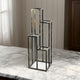 Cast Iron Plant Stand | 4 Tier | Tubular Legs | Black & Gold