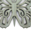 Wooden Butterfly Wall Plaque with Cutout Detail Light Gray BM217270