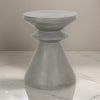 Industrial Accent Table | Pawn Shape | Concrete | Gray